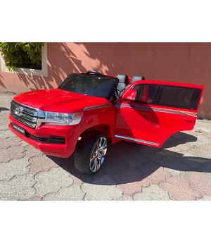 Vehículo Toyota Land Cruiser 12V, rojo, PLAZA Y MEDIA, RC - INDA252-JJ2022RED